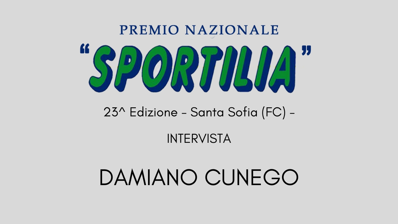 Premio Sportilia 2019 -Intervista a Damiano Cunego -