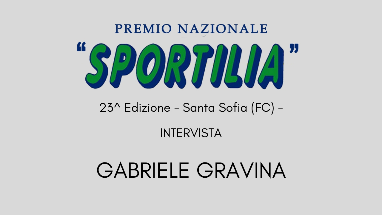 Premio Sportilia 2019 - Intervista a Gabriele Gravina -