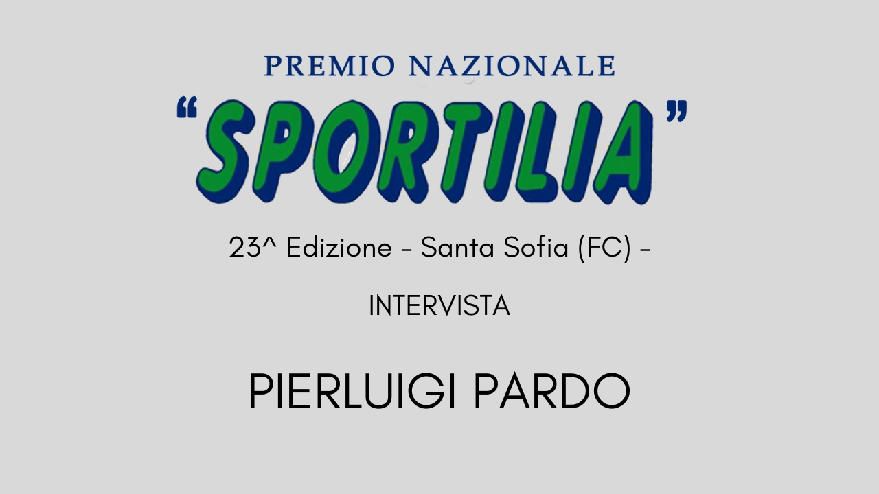Premio Sportilia 2019 - Intervista a Pierluigi Pardo -