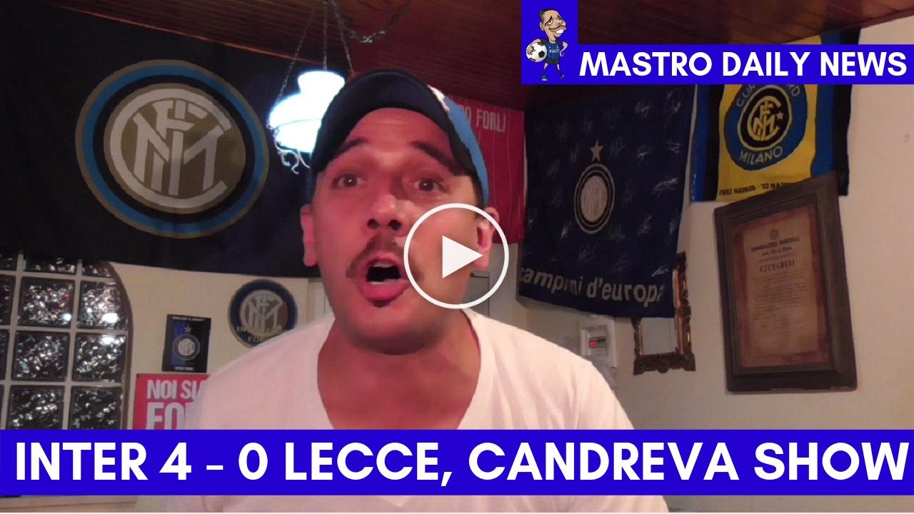 Inter 4 - 0 Lecce, Candreva Show