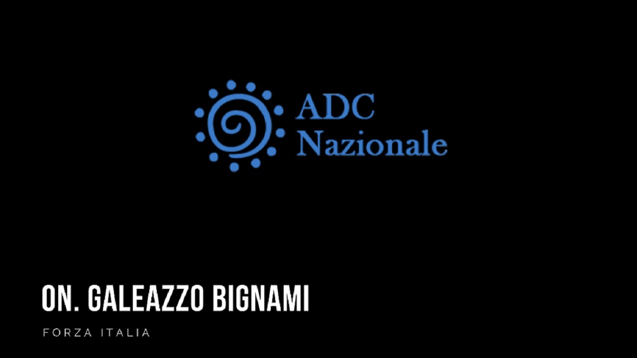 Intervista all'Onorevole Galeazzo Bignami -Forza Italia-