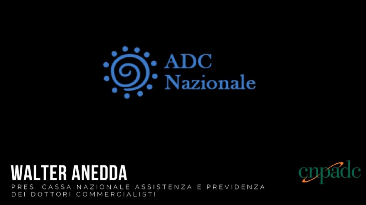 Intervista a Walter Anedda -Pres. Cassa Nazionale di Assistenza e Previdenza dei Dottori Commercialisti-