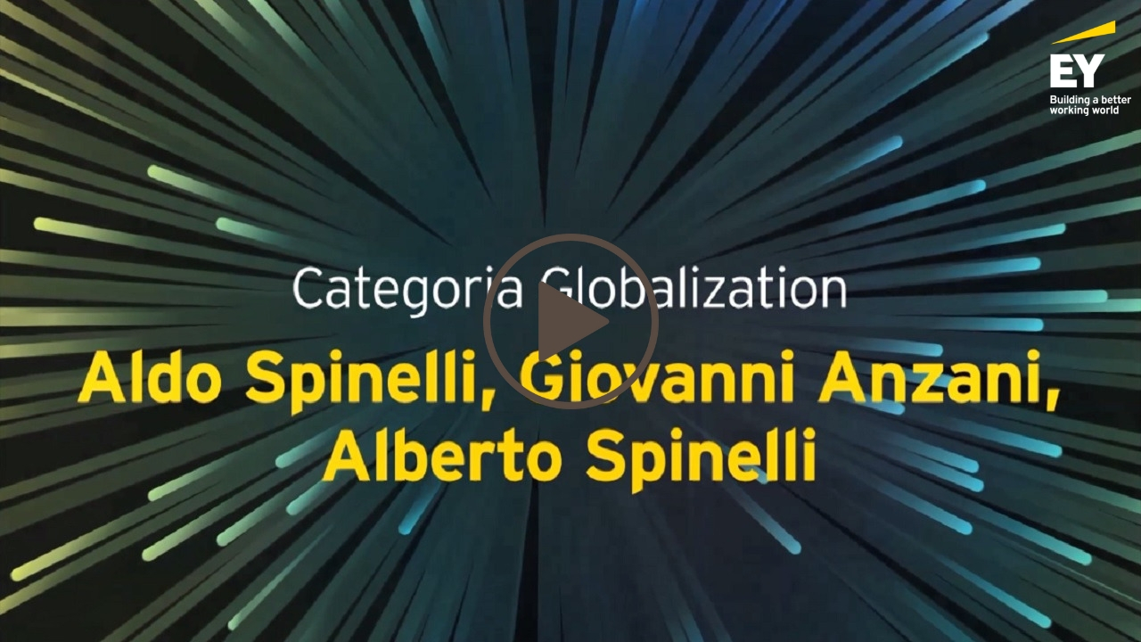 EY -Imprenditore dell'anno 2018 (EOY)- Aldo Spinelli, Giovanni Anzani, Alberto Spinelli- Categoria Globalization-