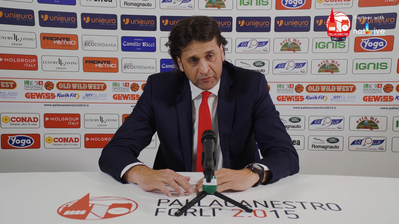 Unieuro Forlì-NPC Rieti -Gara 4, Conferenza Stampa di Coach Nicola-
