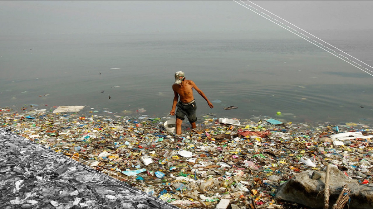 Un'isola di plastica vive nel nostri oceani.