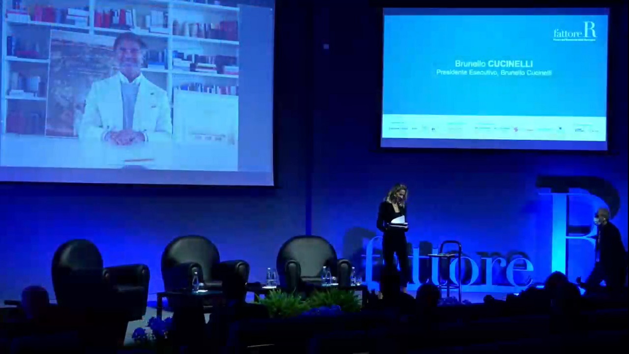 fattore R 2020 - Intervento di Brunello Cucinelli