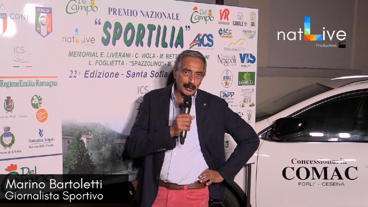 Premio Sportilia 2018 - Marino Bartoletti - Giornalista Sportivo