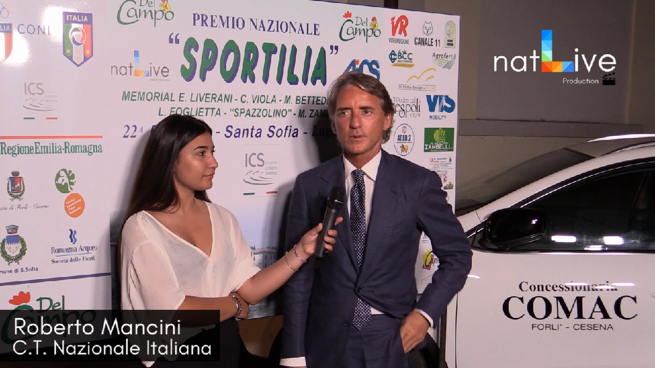 Premio Sportilia 2018 - Roberto Mancini - C.T. Nazionale Italiana